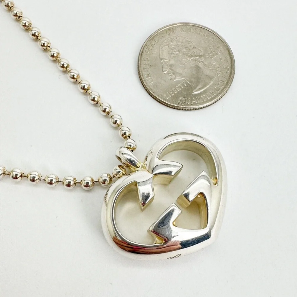 /sold/šÆ Gucci āLove Brittā Interlocking G Pendant with Necklace - Picture 15 of 15